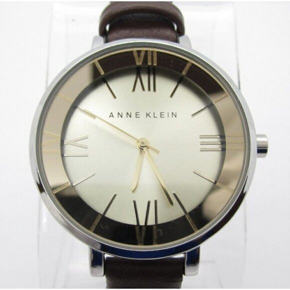 Women's Anne Klein Quartz WR Analog 38mm Dial Causal Round Watch (E981) AK1543 - Picture 1 of 12